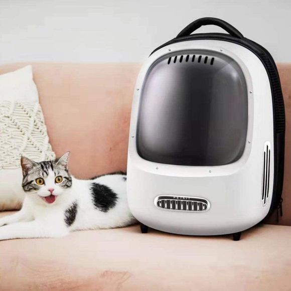 PETKIT Pet Backpack Carrier for Cats and Puppies Ventilated Cat Backpack Carrier - Picture 2 of 2